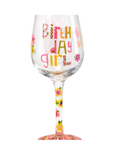 Birthday Girl Wine Glass (Papersalad)