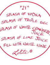 Lolita® 21st Birthday Standard Wine Glass