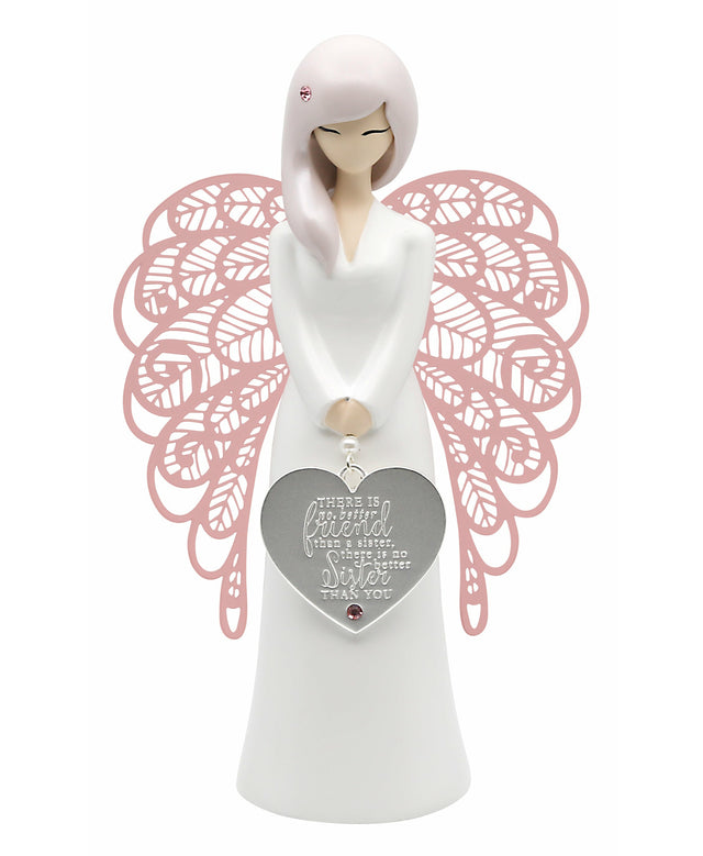 No Sister Better Than You Angel Figurine