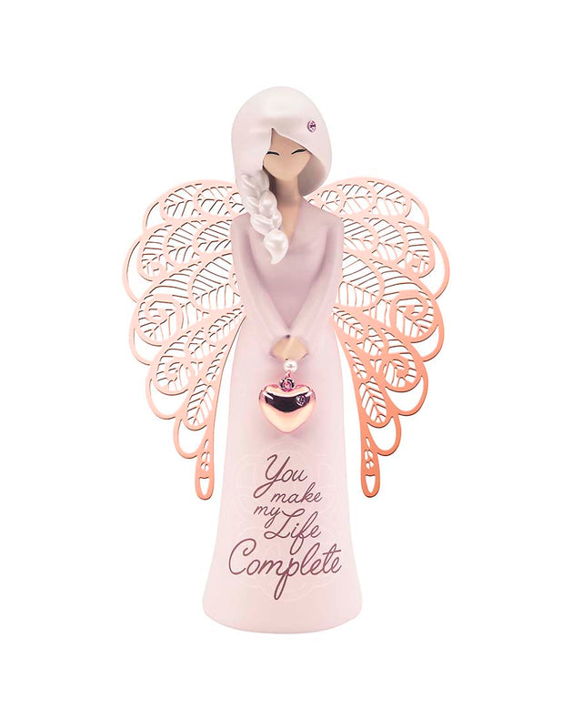 You Make My Life Complete Angel Figurine
