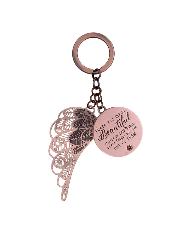 There Are Many Beautiful People Keyring