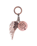 Friends Are Kisses Keyring