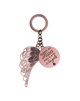 Friends Are Kisses Keyring