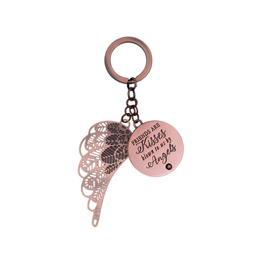 Friends Are Kisses Keyring