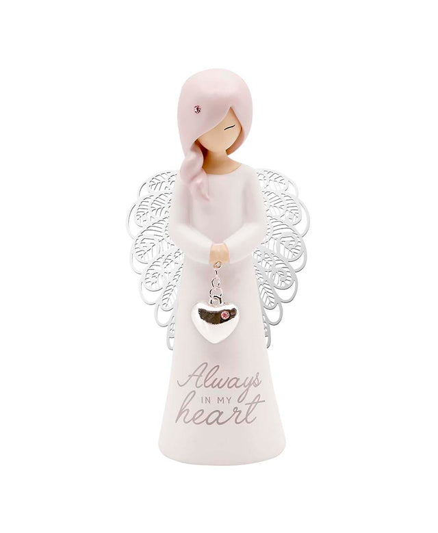 Always in my Heart Angel Figurine