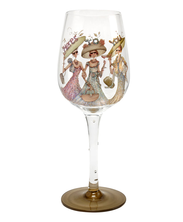 Here's To You Wine Glass (Bernie Parker)