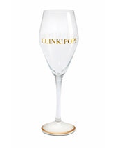 Clink! Pop! Fizz! Wine Glass (Megan Claire)