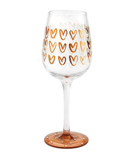 Heart To Heart Wine Glass (Emma Kate)