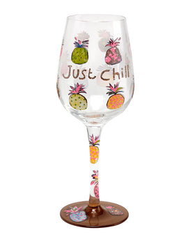 Just Chill Wine Glass (Papersalad)