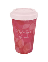 Wisdom Begins With Wonder Wise Wings Bamboo Travel Mug