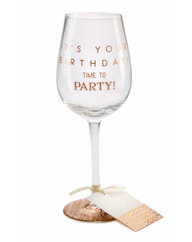 It's Your Birthday Wine Glass (Megan Claire)