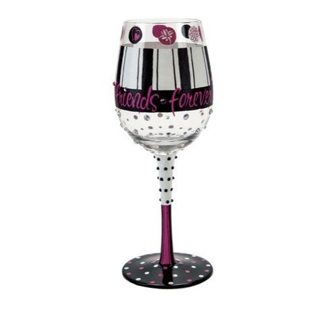 Girlfriends Forever Standard Wine Glass