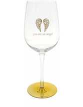 The Love Between Mother and Daughter Wine Glass