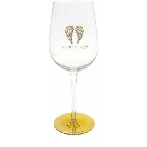 Always In My Heart Wine Glass