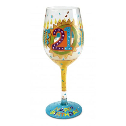 Lolita® 21st Birthday Standard Wine Glass