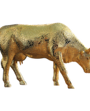 Mira Moo Gold Cow Figurine