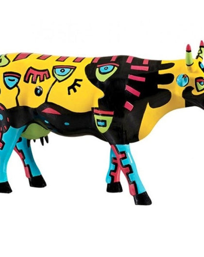 Hong Kong Celebration Cow Figurine