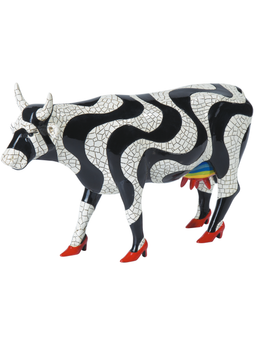 Paraiso Tropical Cow Figurine (Large)