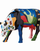 A La Mootisse Cow Figurine
