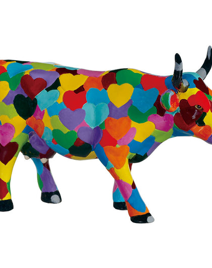 Heartstanding Cow Figurine