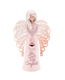 You Make My Life Complete Angel Figurine