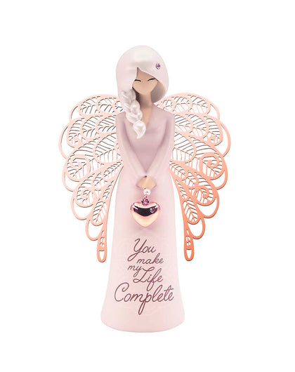 You Make My Life Complete Angel Figurine