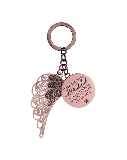 There Are Many Beautiful People Keyring