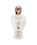 I Am Lucky Angel Figurine