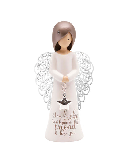 I Am Lucky Angel Figurine