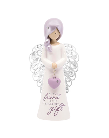 A True Friend is the Greatest Gift Angel Figurine