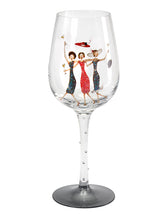 Happy Birthday Wine Glass (Bernie Parker)