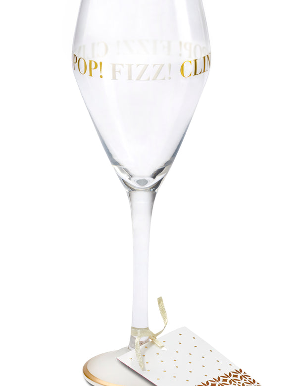Clink! Pop! Fizz! Wine Glass (Megan Claire)