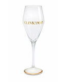 Clink! Pop! Fizz! Wine Glass (Megan Claire)