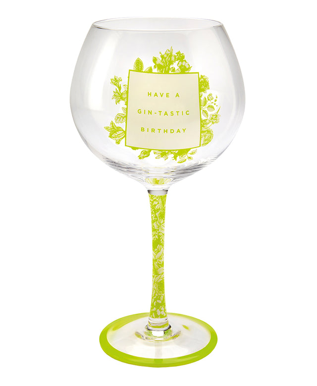 Have a Gin-Tastic Birthday Gin Glass (Megan Claire)