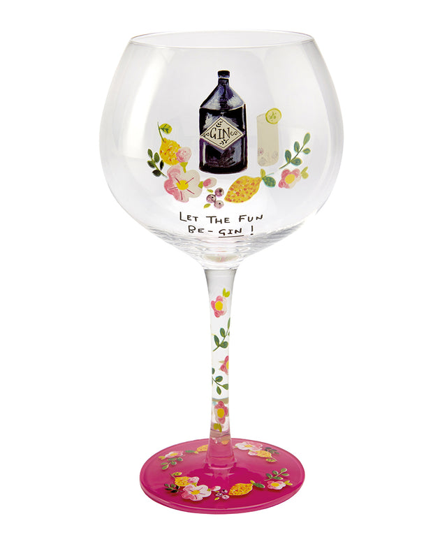 Let The Fun Be-Gin Gin Glass (Papersalad)