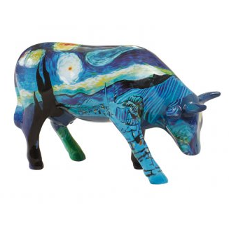 Vincent's Cow Figurine (Medium Ceramic)