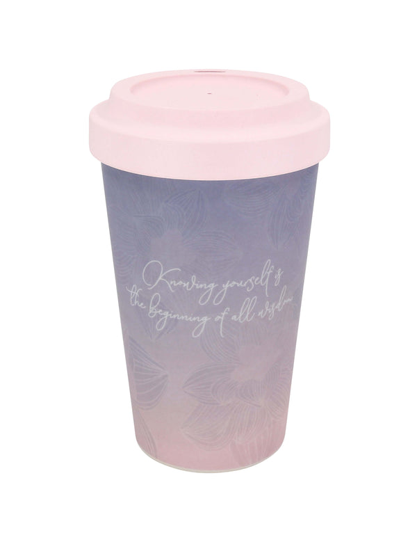 Knowing Yourself Wise Wings Bamboo Travel Mug