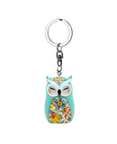 Be Yourself Wise Wings Owl Keychain