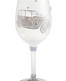 Happy Ever After For Him Wedding Wine Glass