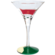 Golftini 19th Hole Cocktail Glass