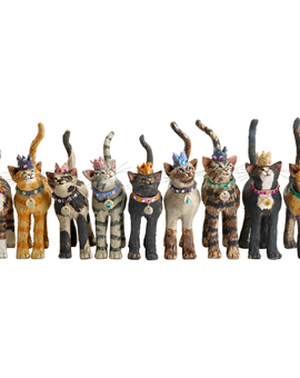 Royal Furmily Pawtraits Group Collection Tea Towel