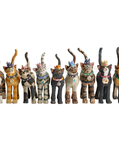 Royal Furmily Pawtraits Group Collection Tea Towel