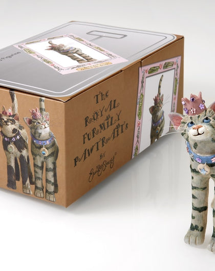 Baroness Anchovy De Breath Cat Figurine